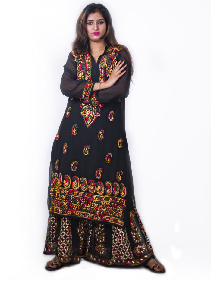 Georgette Long Kurtis
